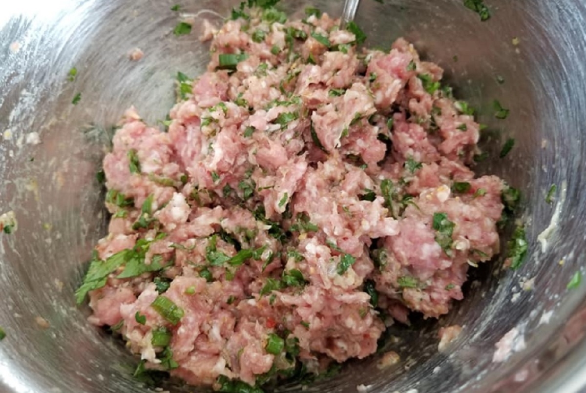 Recette: Farce pour wonton.