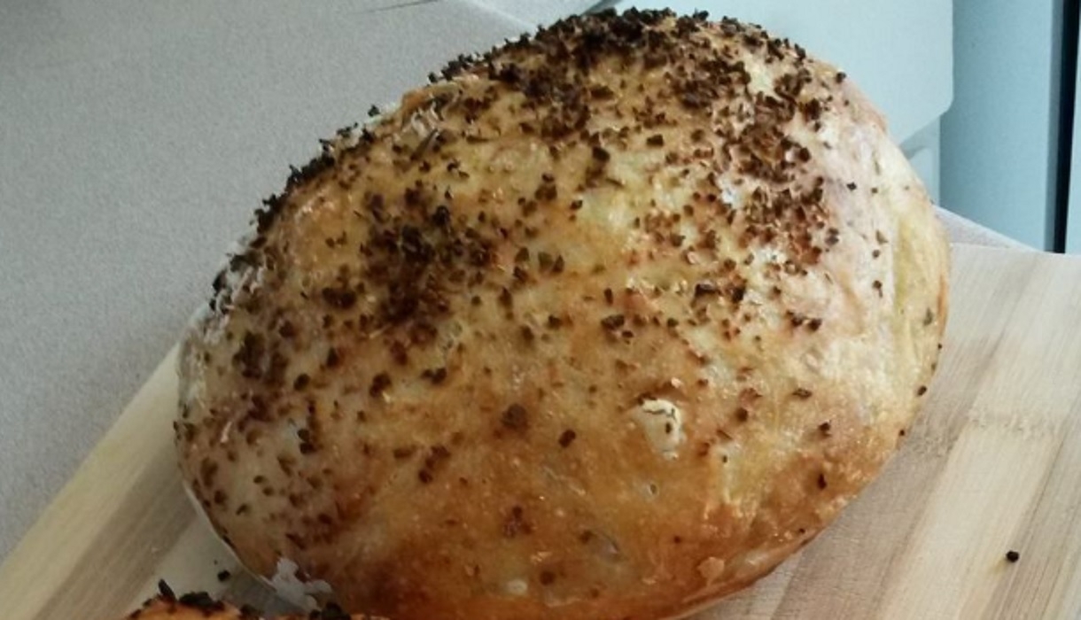 Recette: Pain miche facile � faire.
