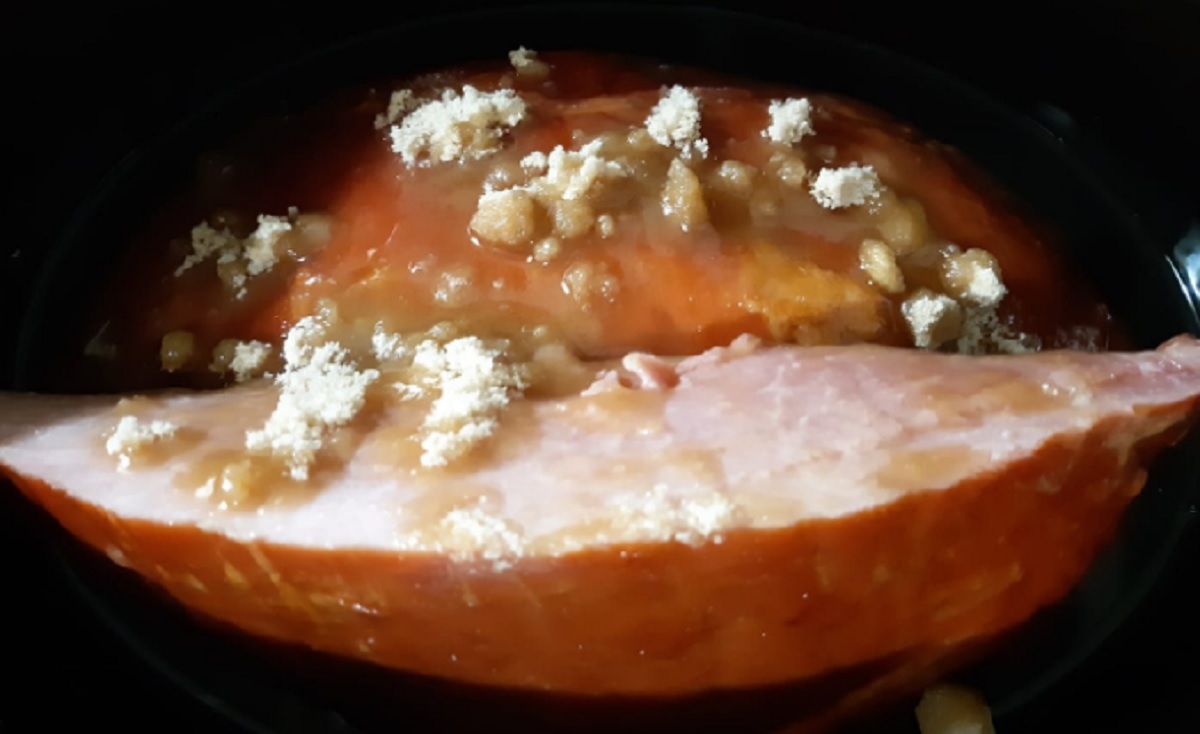 Recette: Jambon au sirop d'�rable et � la bi�re.