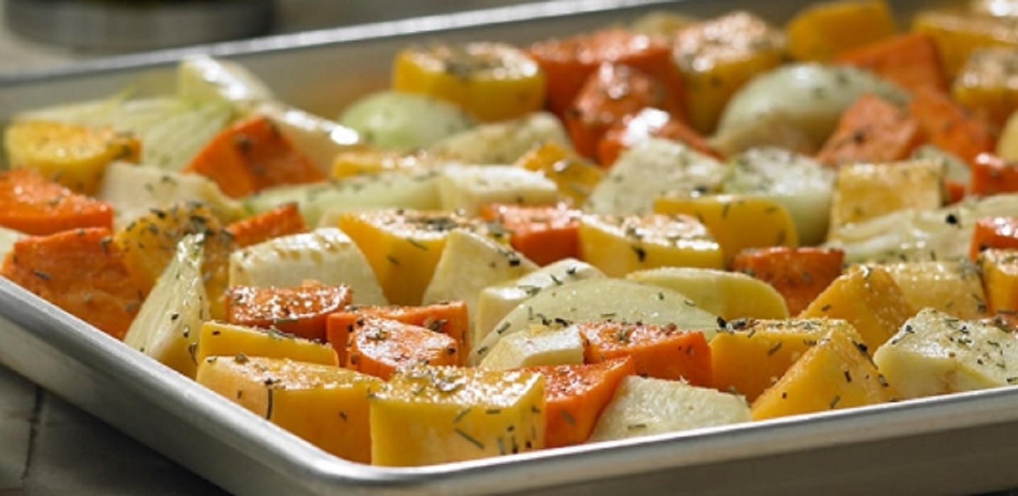 Recette: L�gumes racines au four.
