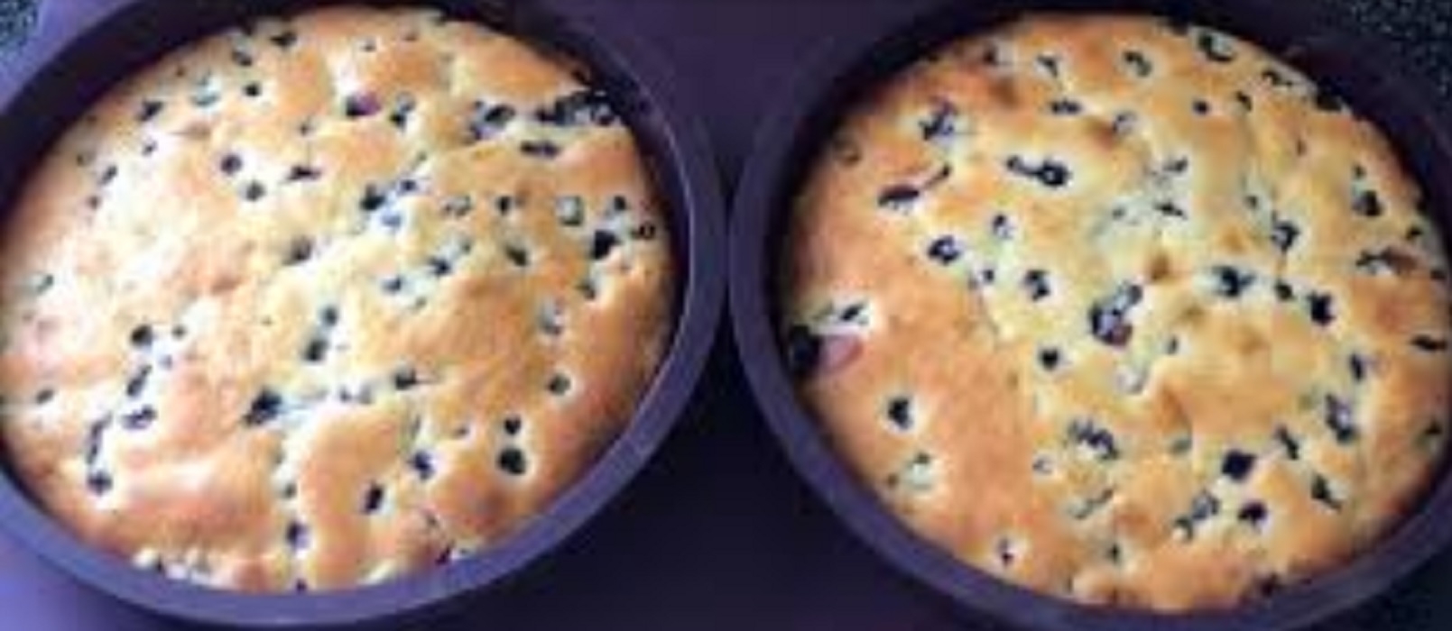 Recette: G�teau aux bleuets simple.