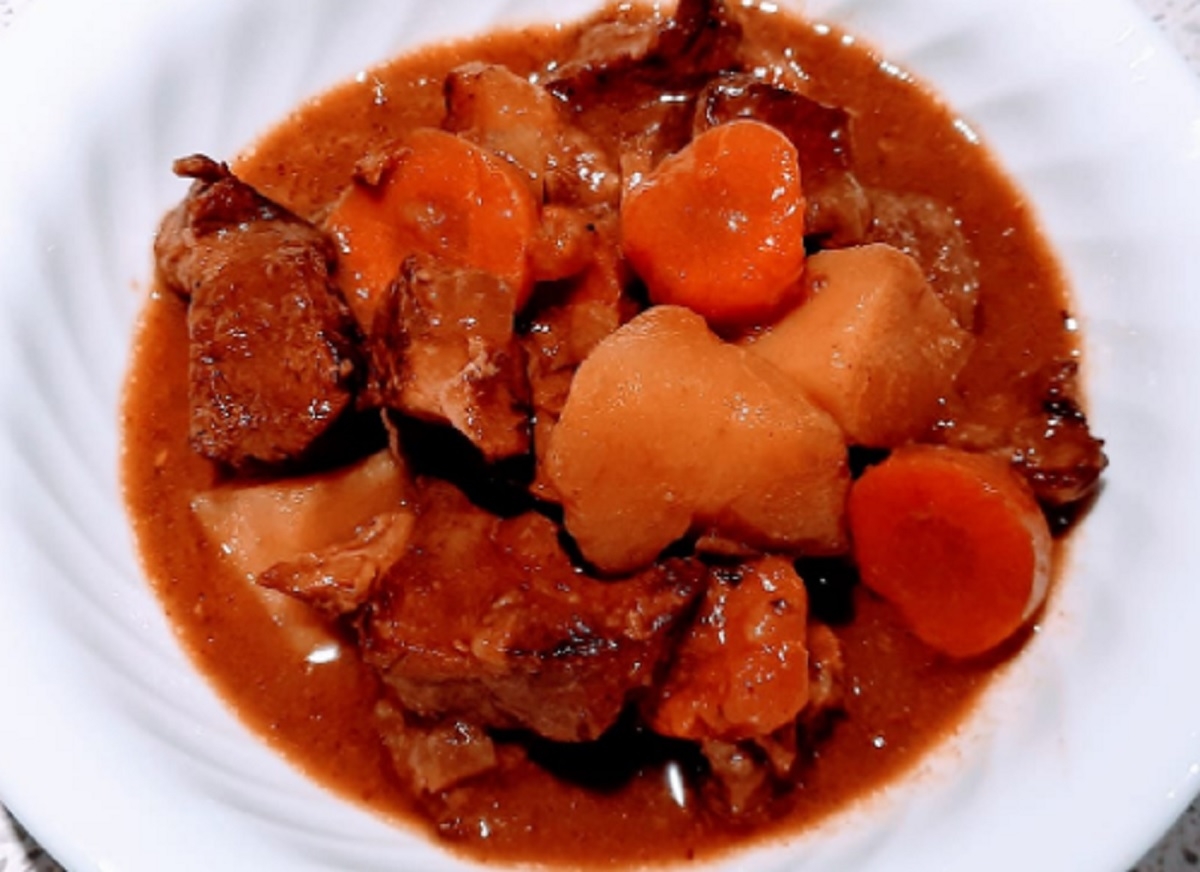 Recette: Boeuf aux carottes.