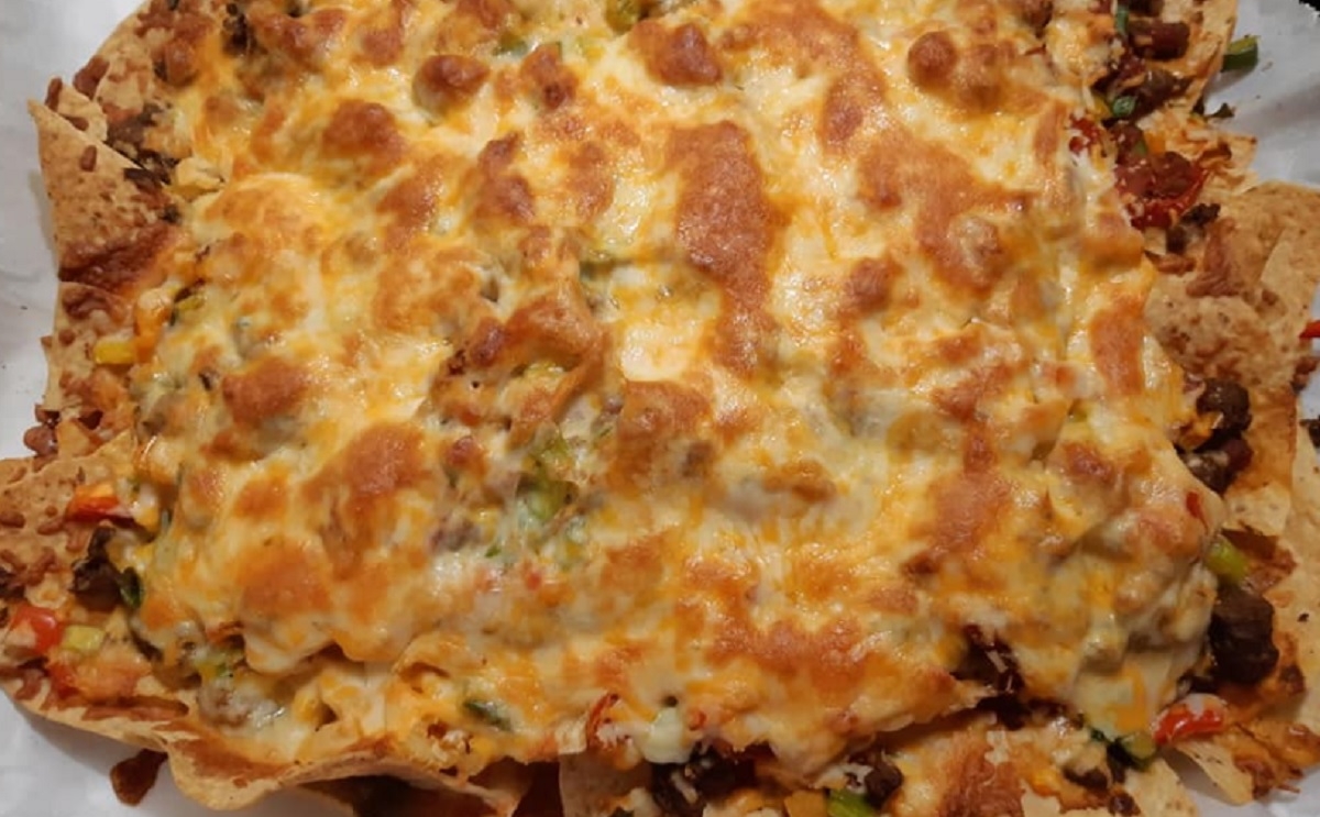 Recette: Tortilla au poulet et sa sauce barbecue.