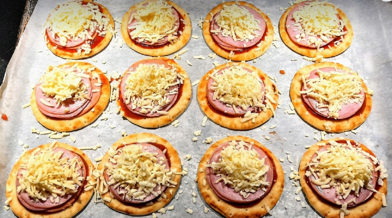 Recette: Bouches de pizza.