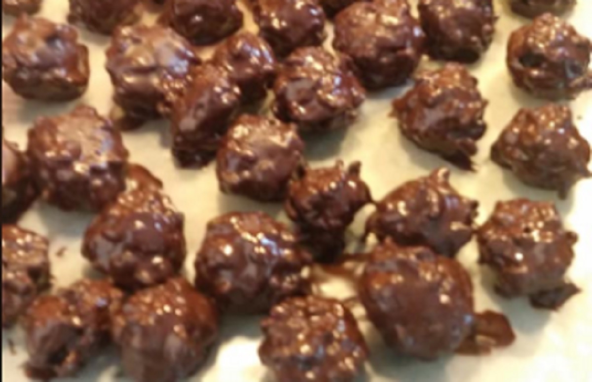 Recette: Ferrero rocher de maman.