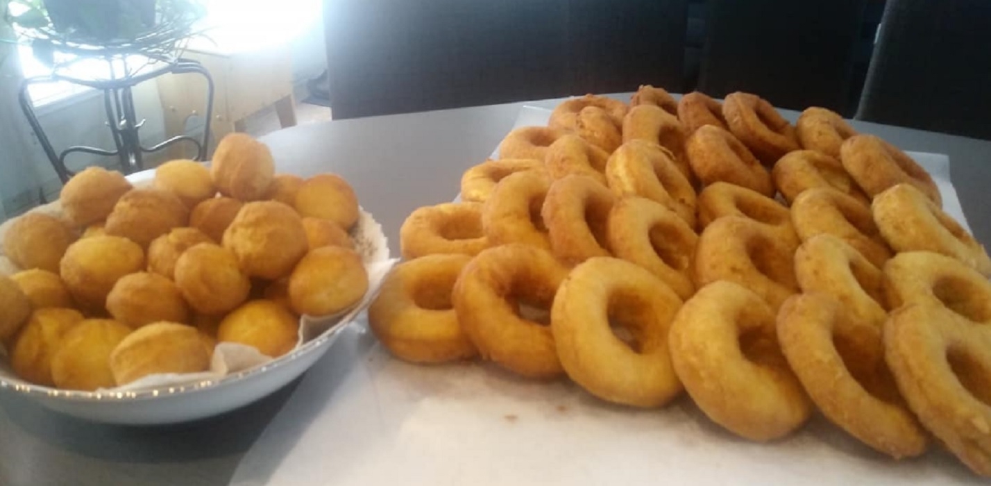 Recette : Beignes aux patates de belle maman.