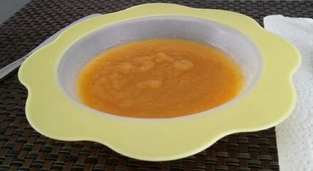 Recette: Potage de patate douce et de courge.