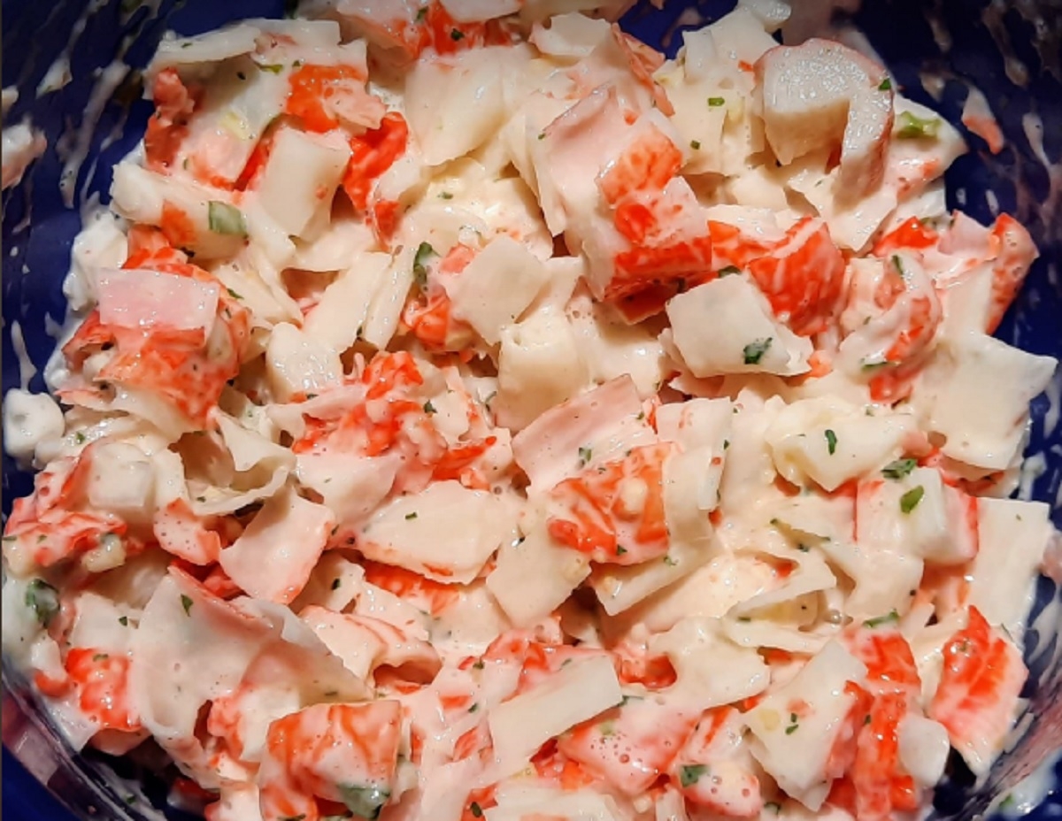 Recette: Salade de goberge de fiston.