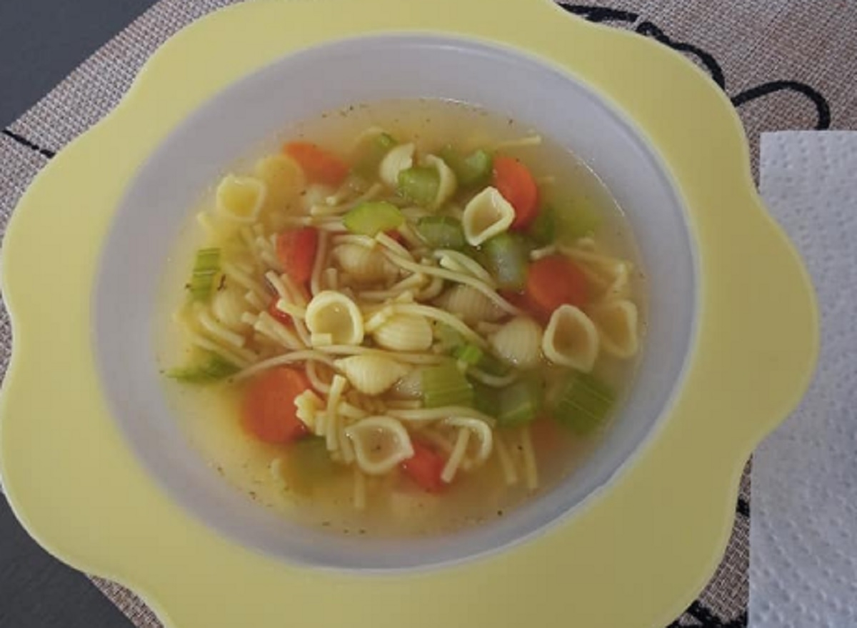 Recette: Soupe r�confortante de maman.