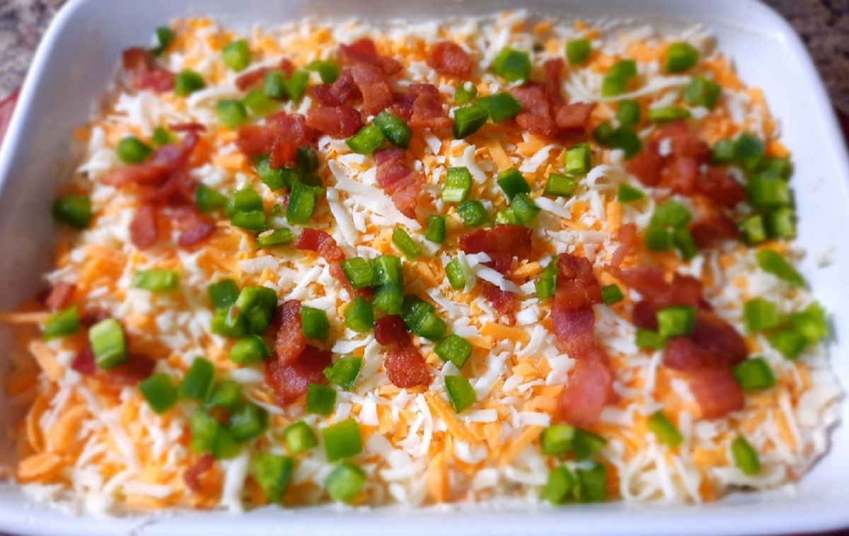 Recette: Trempette jalapeno et bacon.