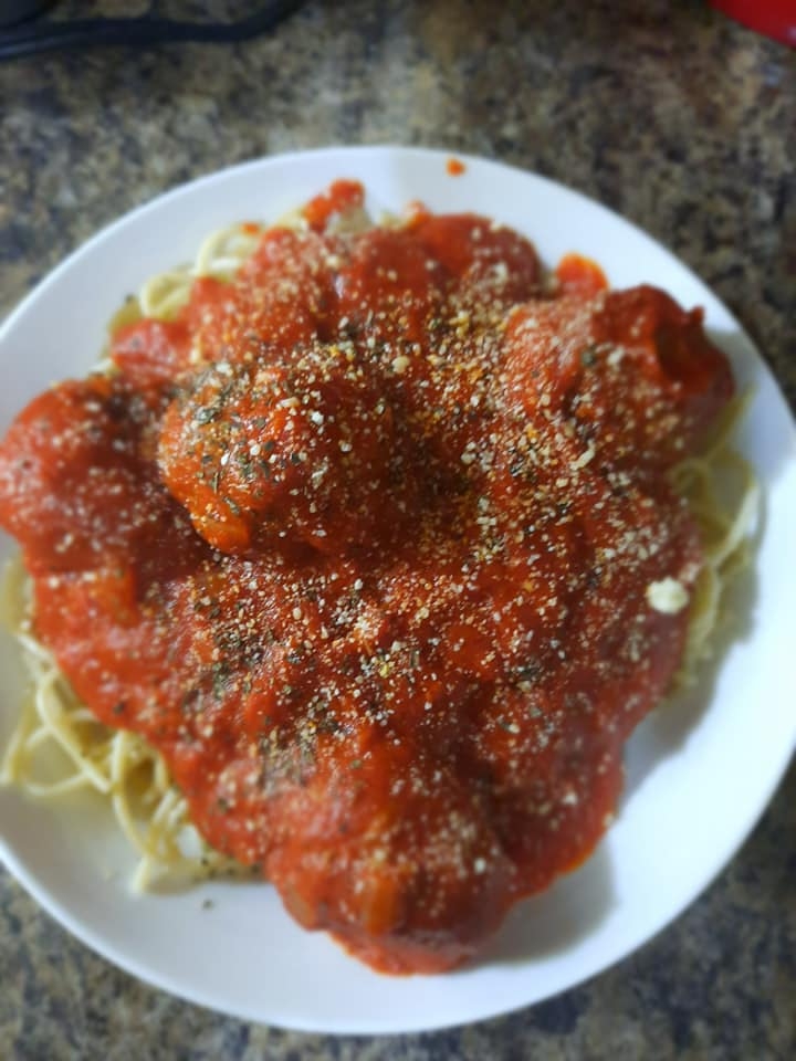 Recette: Spaghetti aux boulettes de veau.