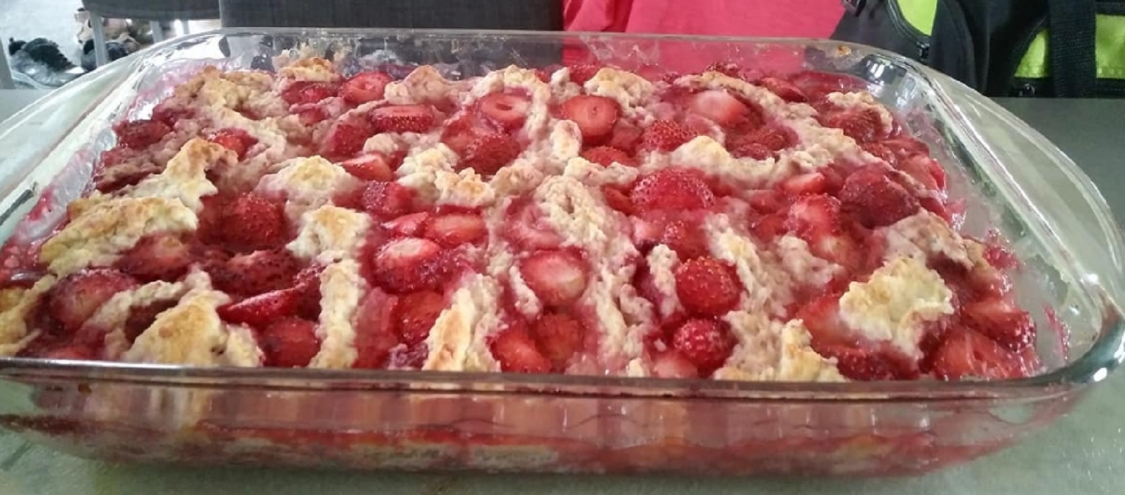 Recette: M�daillons aux fraises de maman.