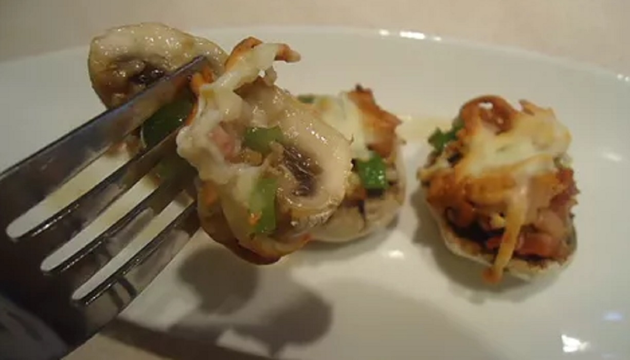 Recette: Champignons farcis.