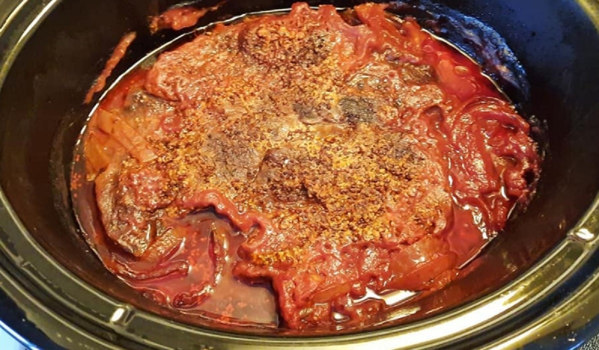 Recette: R�ti de palette aux tomates de maman.