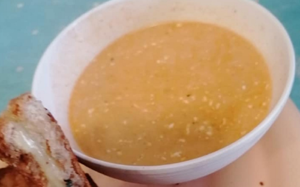 Recette: Cr�me de ma�s au lait de coco.