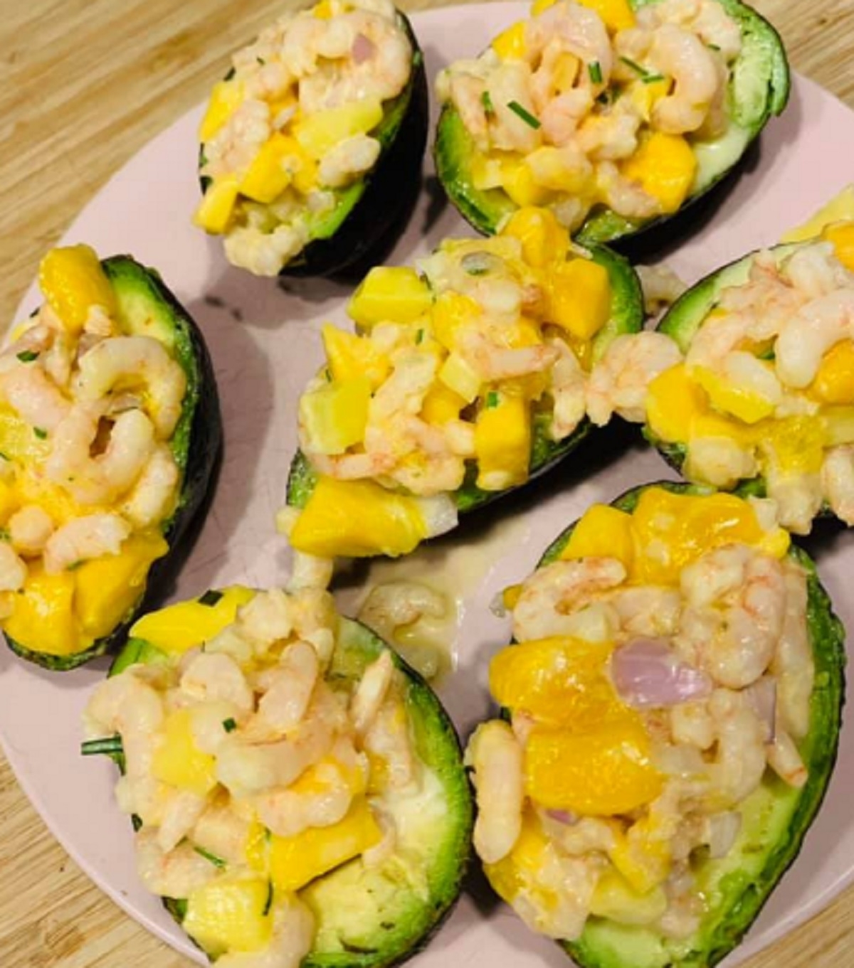 Recette: Avocats farcis.