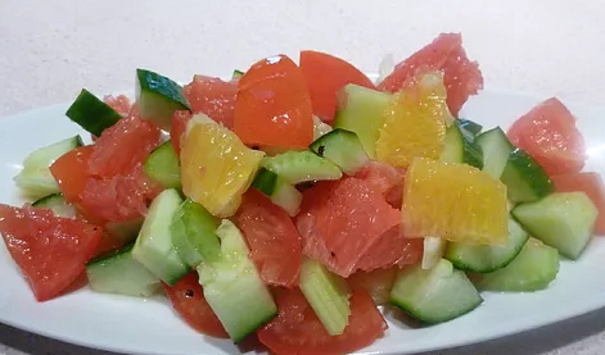 Recette: Salade aux agrumes.
