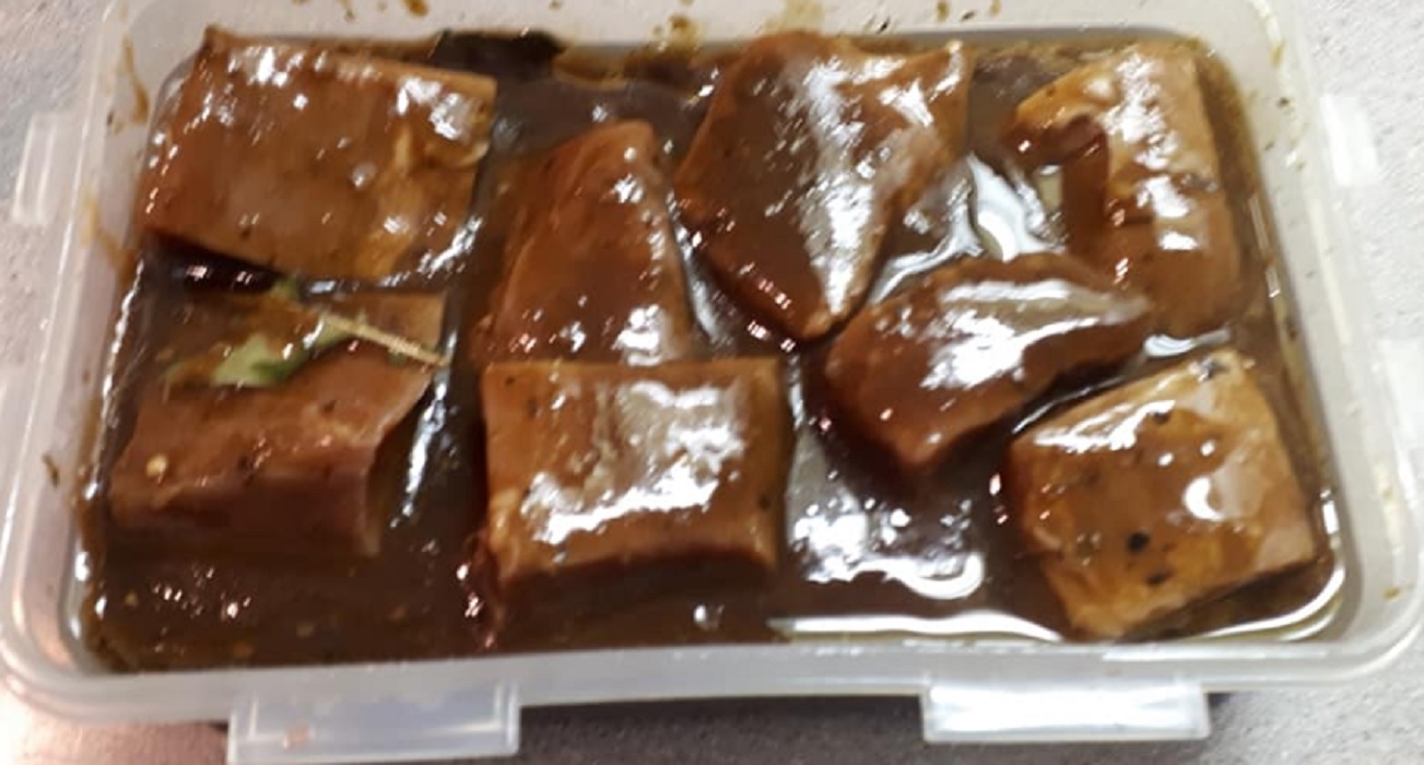 Recette: Marinade pour brochettes de filet de porc.