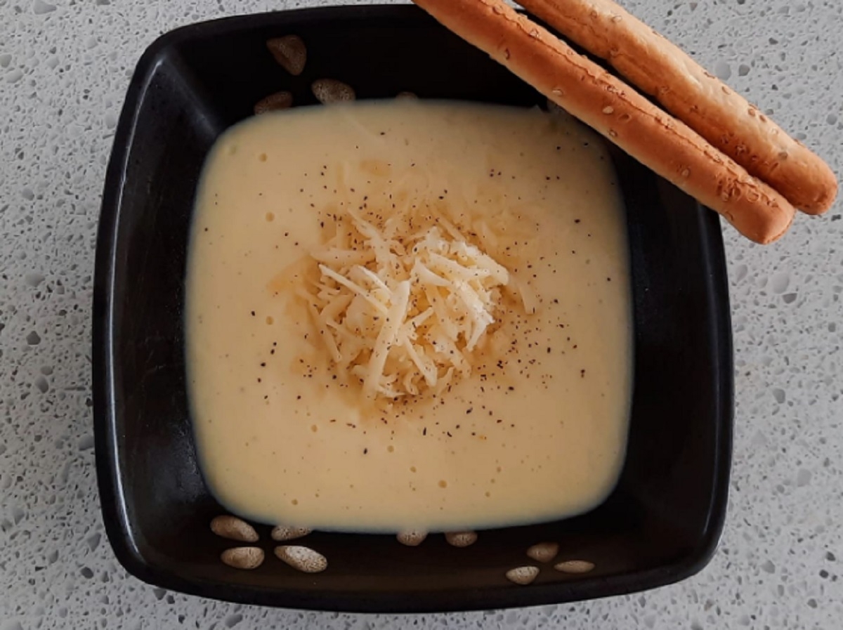 Recette: Potage au chou-fleur et fromage.