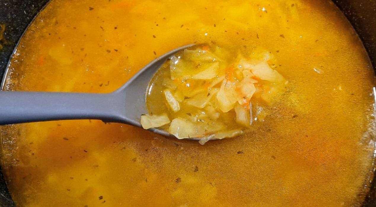 Recette: Soupe au chou.