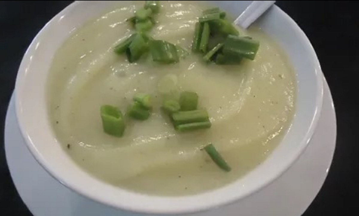 Recette: Potage de choux fleur.