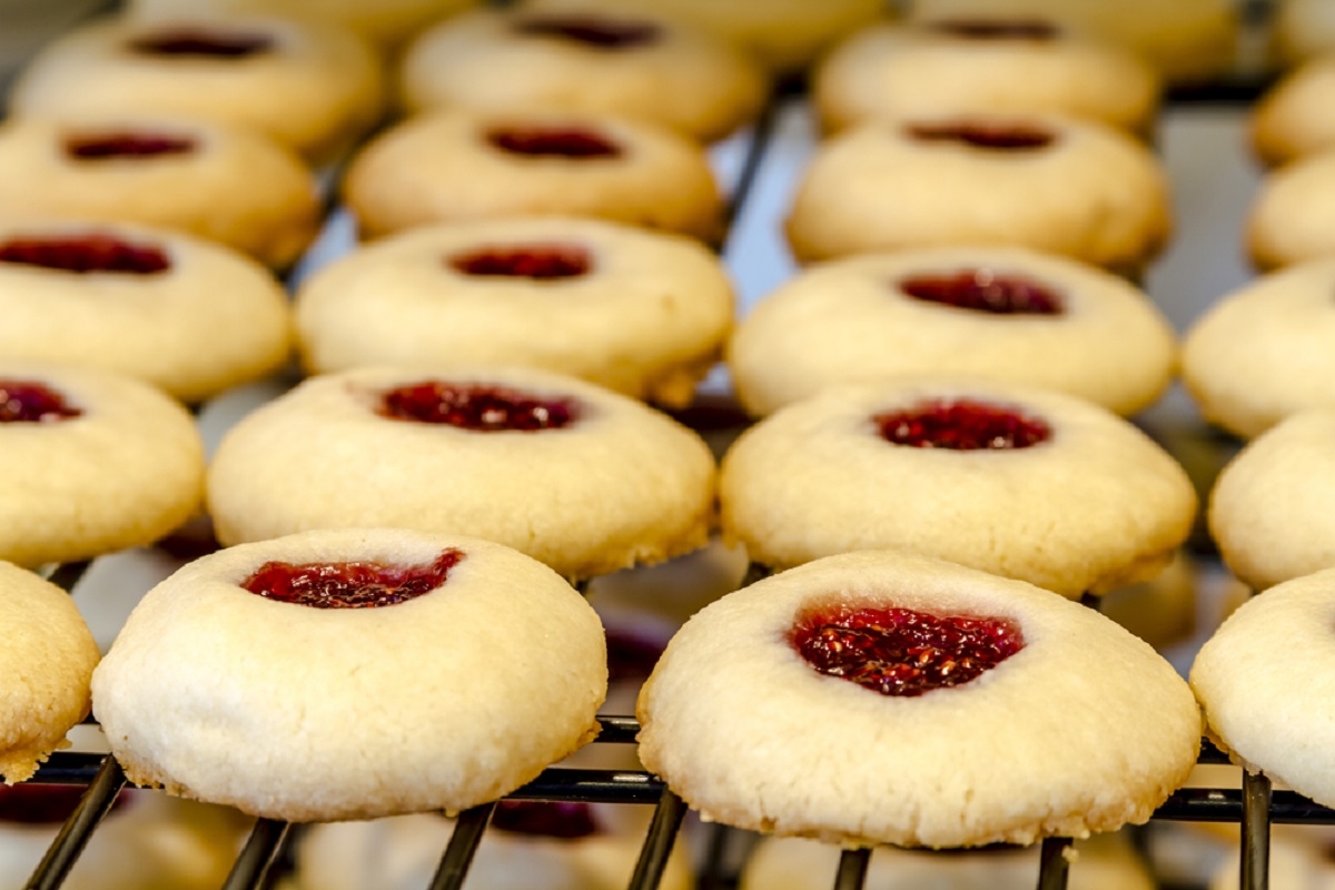 Recette : Biscuits sabl�s � la framboise