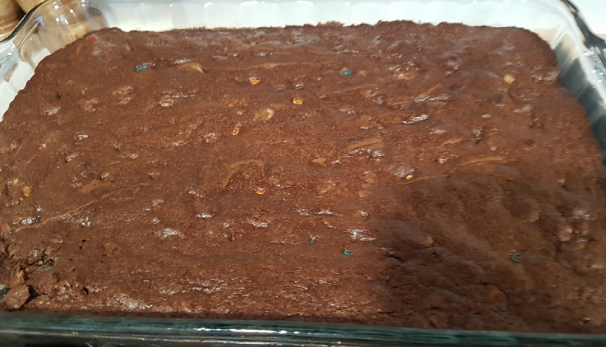 Recette: Brownies aux M&M.