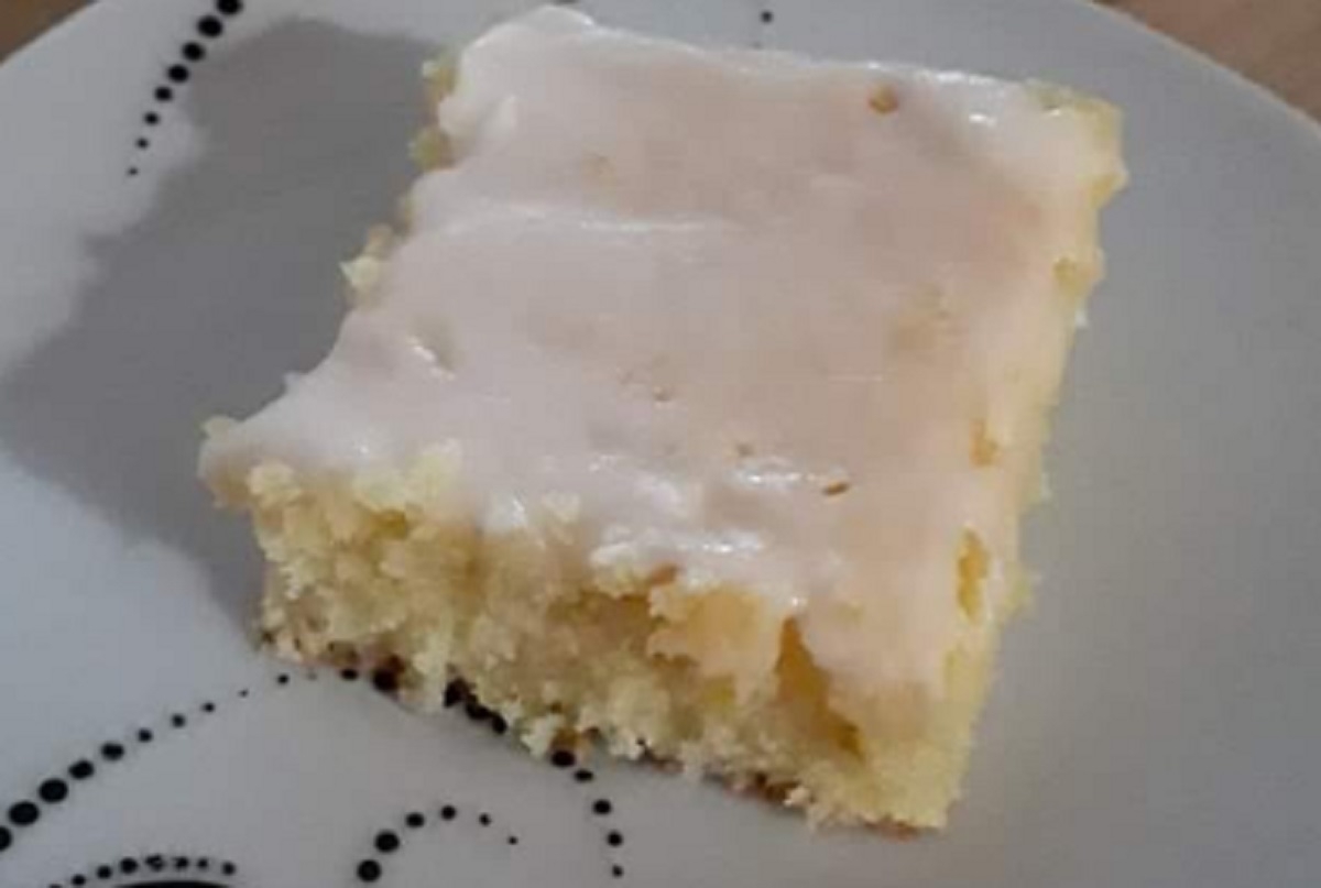 Recette: Gteau au citron de style brownies.