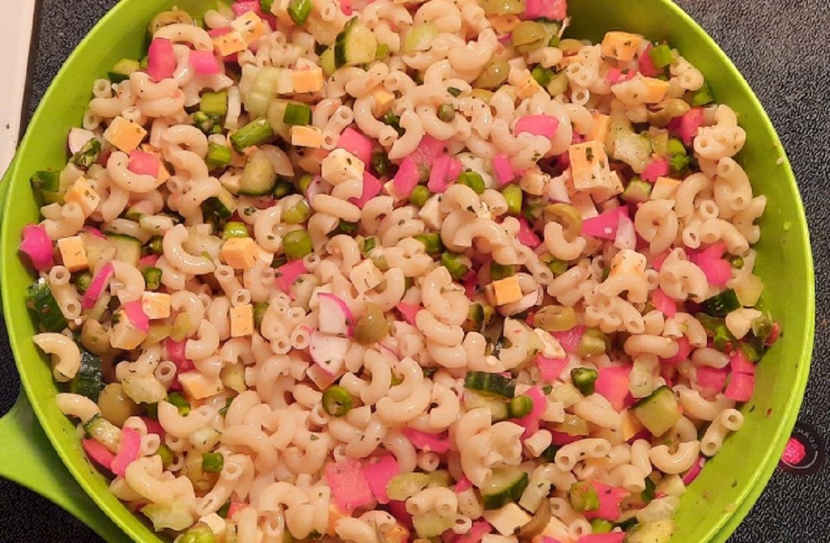 Recette: Salade de macaronis sp�cial fiston.