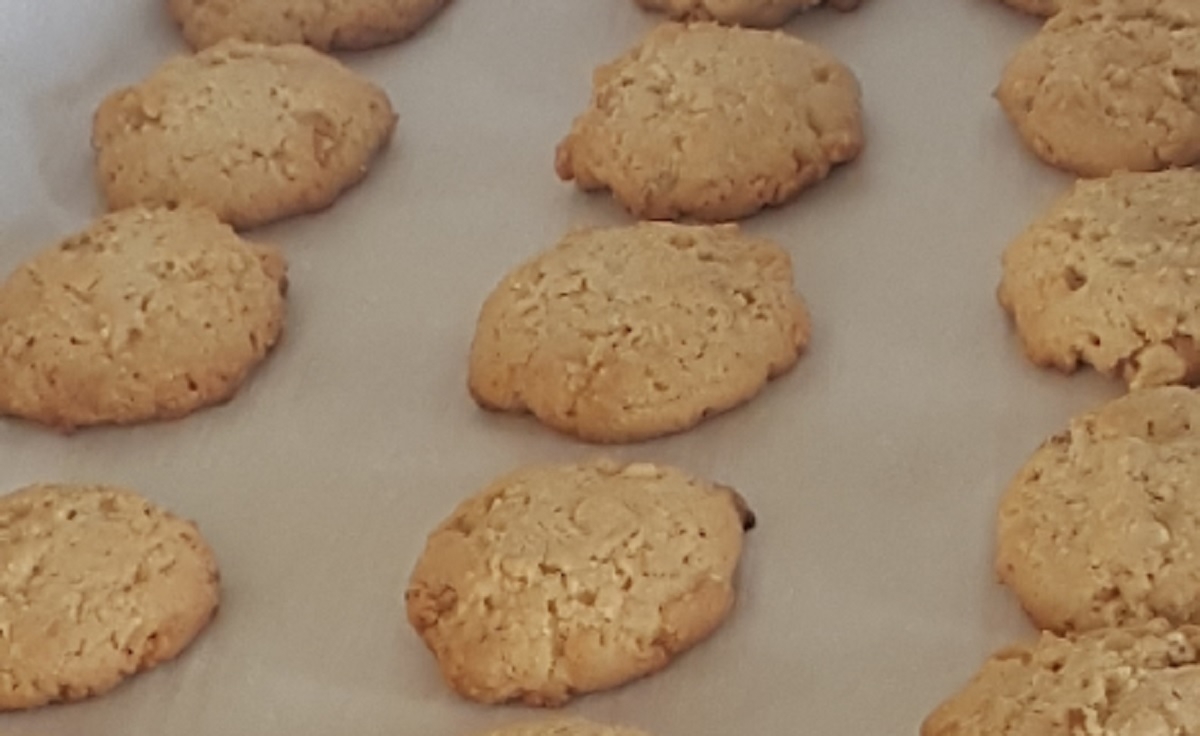 Recette: Biscuits  l'avoine et au rice krispies.