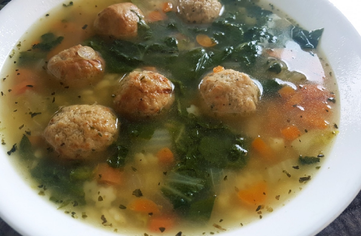 Recette: Soupe repas de style Italienne.
