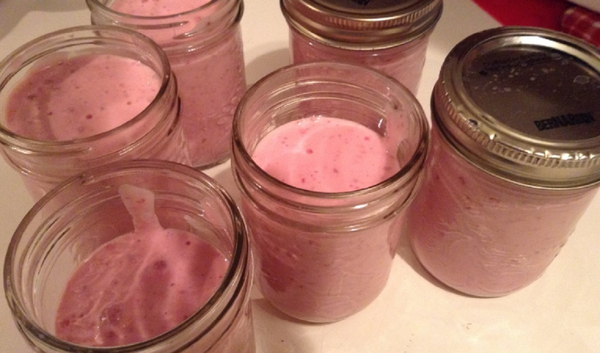 Recette: Yogourt  boire de maman.