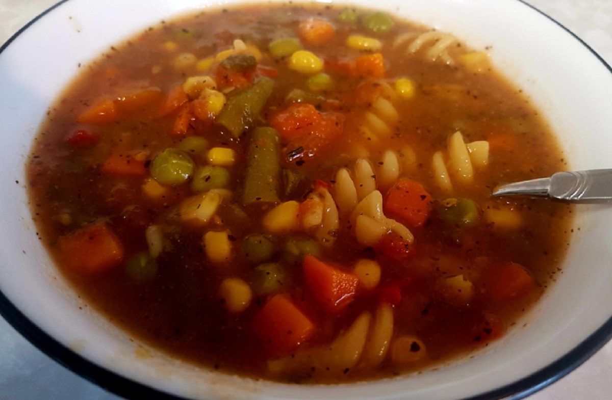 Recette: Soupe minestrone  la mijoteuse.