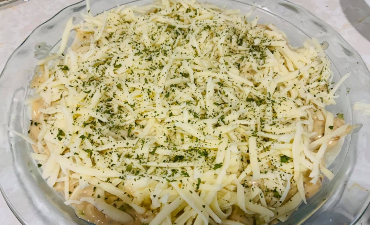 Recette: Poulet en sauce b�chamel.