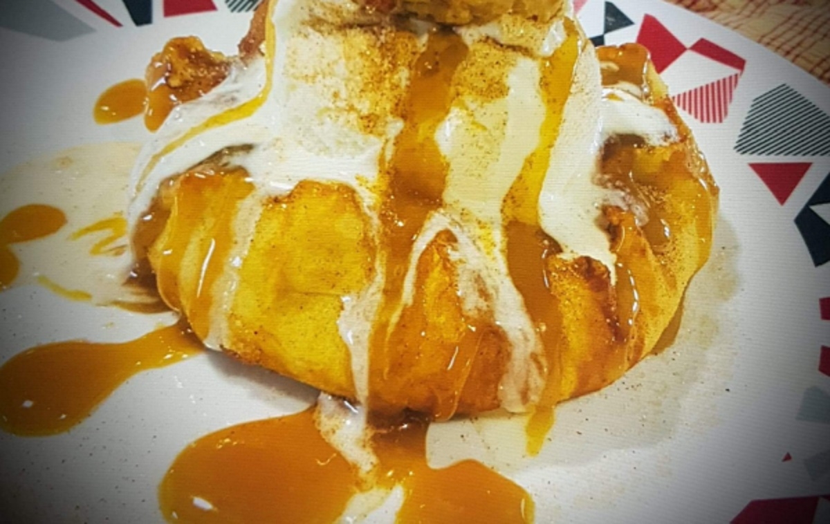 Recette: Baluchon aux pommes.