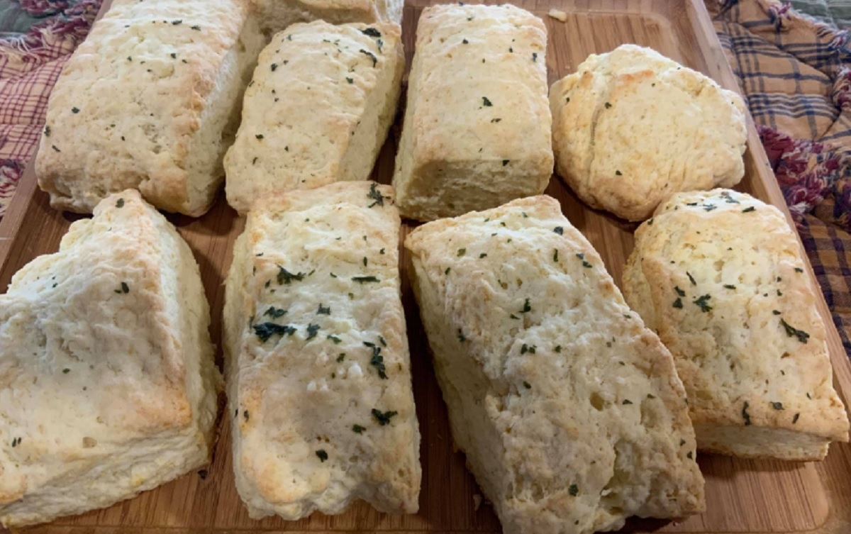 Recette: Biscuits sals.