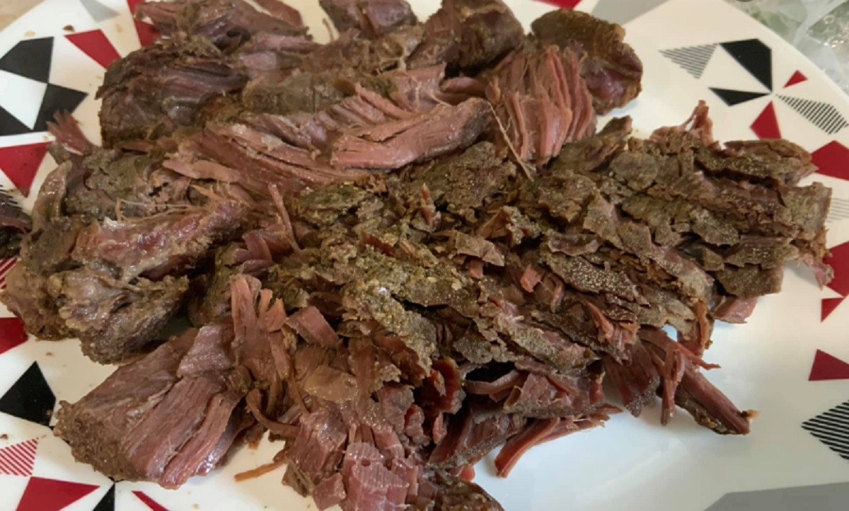 Recette: R�ti d'orignal � la mijoteuse.