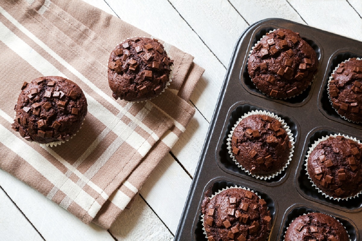 Recette : Essayez ces muffins au chocolat, avoine et bananes pour djeuner 