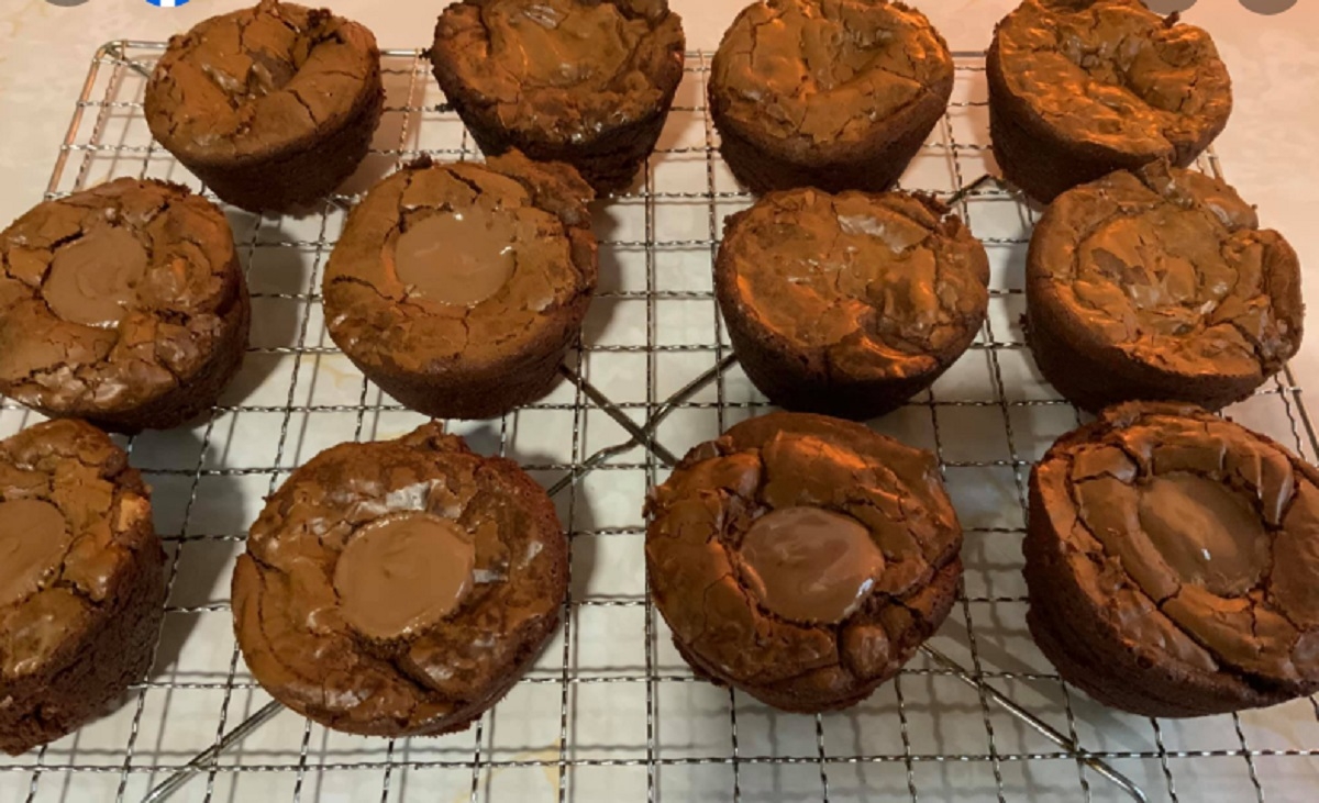 Recette: Muffins au chocolat surprise.