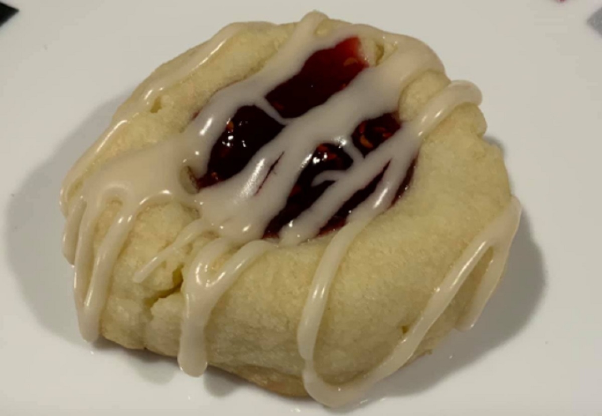 Recette: Galette blanche aux framboises.