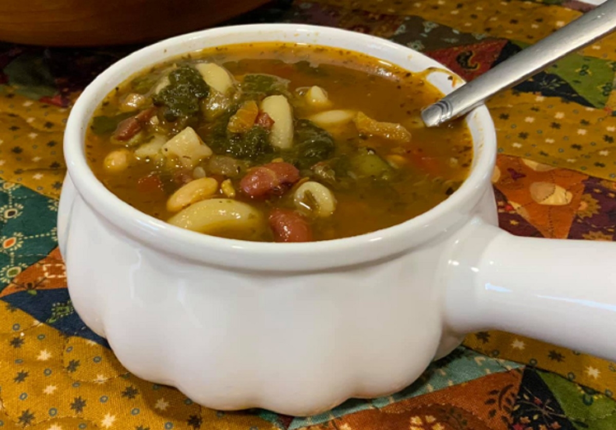 Recette: Soupe repas divine de maman.