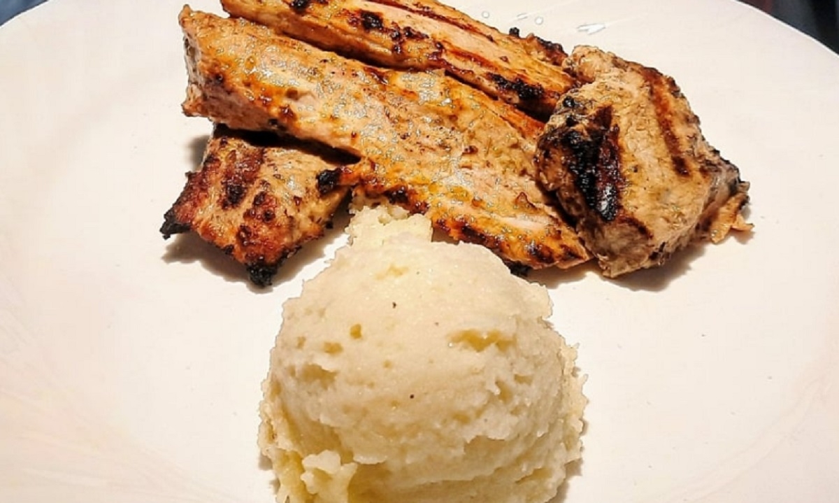 Recette: Filet de porc  l'ail.