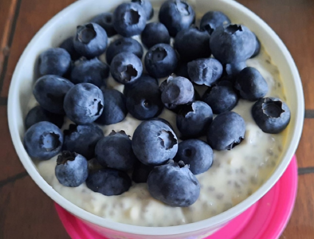 Recette: Pouding de chia d�jeuner.