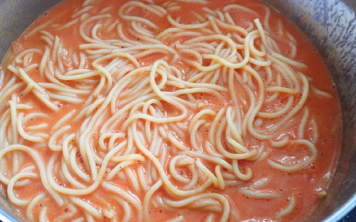 Recette: Un spaghettini de dernire minute.