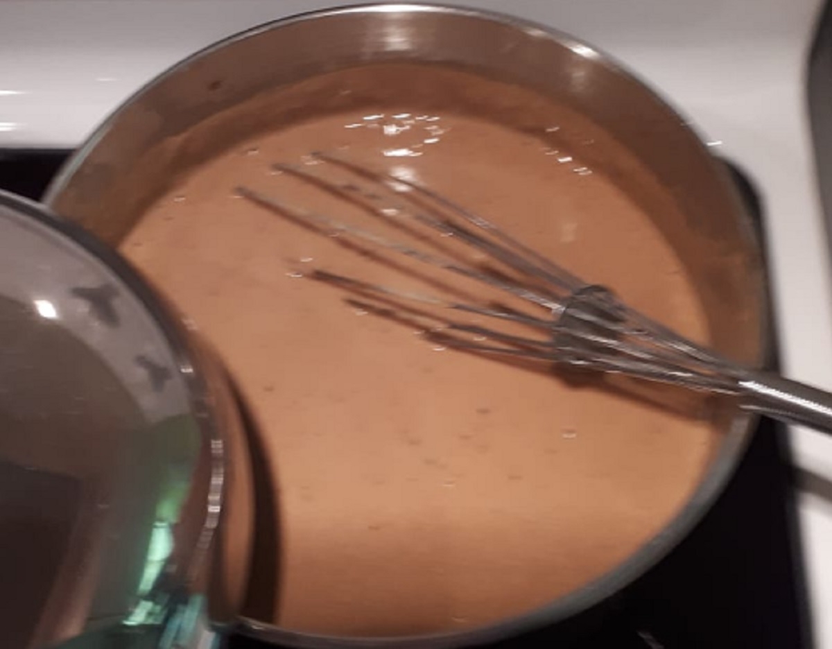 Recette: Sauce aux poivres et cognac.