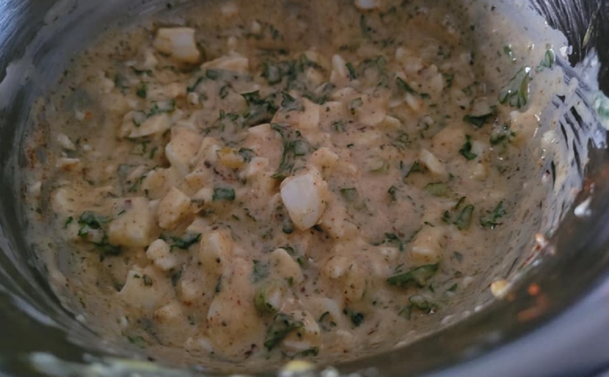 Recette: Pr�paration pour sandwich aux oeufs sp�cial maman.