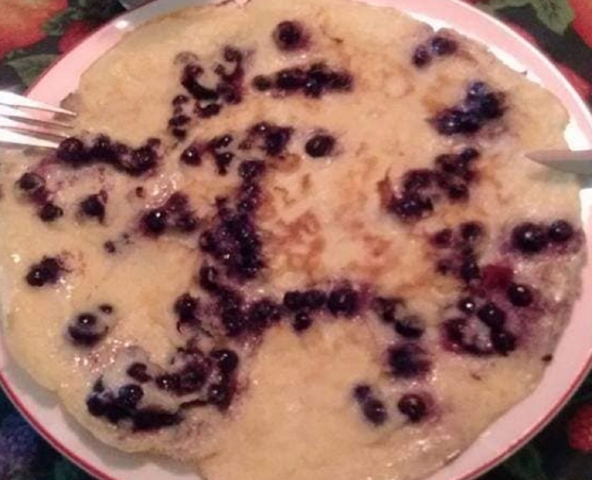 Recette: Cr�pes aux bleuets de maman.