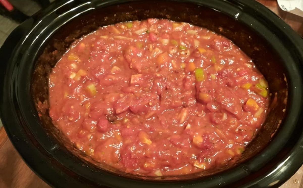 Recette: Sauce  spaghetti aux trois viandes.