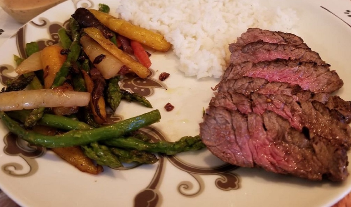 Recette: Bavette de boeuf facile.