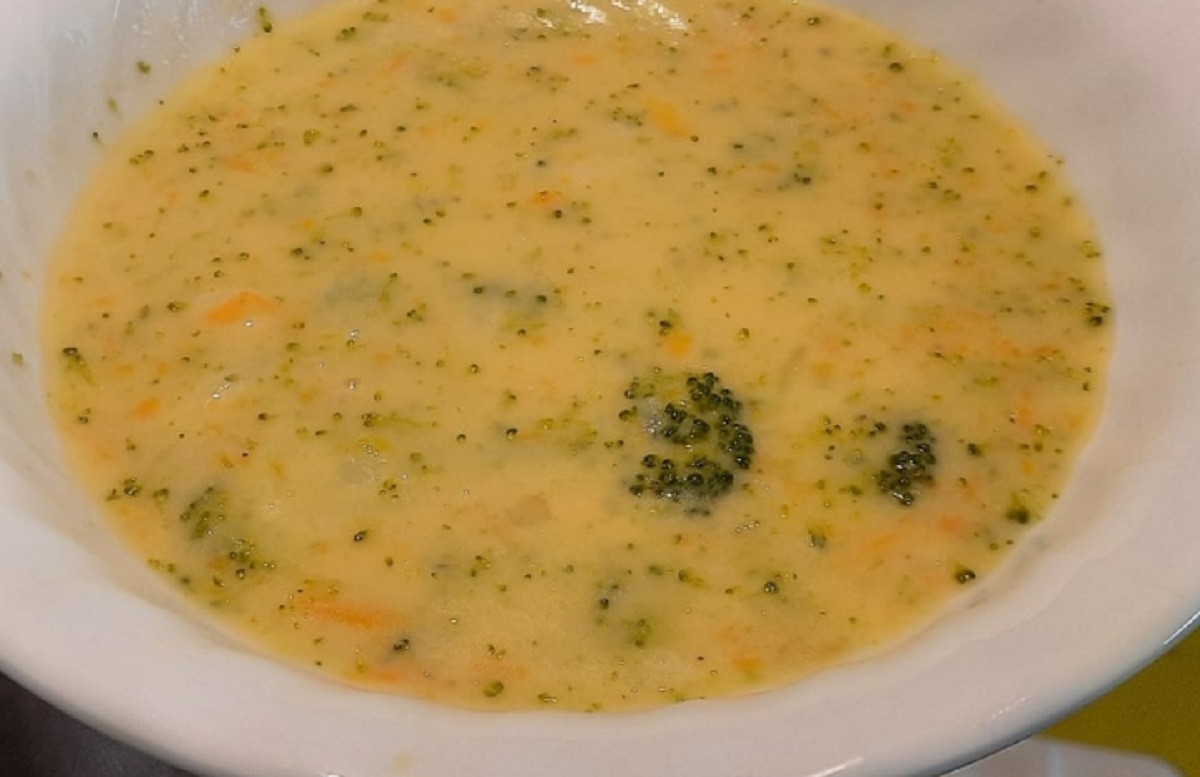 Recette: Potage au brocoli, chou-fleur et carotte.